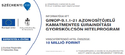 Széchenyi GINOP-9.1.1-21 HITEL