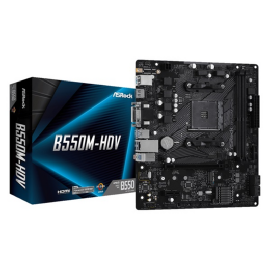 AsRock  B550M-HDV AMD B550 SocketAM4 mATX alaplap Alaplap
