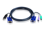 ATEN  KVM Console kábel PS/2 - USB 3m /2L-5503UP/ 2L-5503UP kép, fotó
