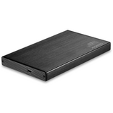 AXAGON  EE25-XA3 USB 3.0 fekete külső alumínium HDD/SSD ház EE25-XA3 kép, fotó