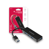 AXAGON  HUE-G1A SuperSpeed USB SLIM HUB HUE-G1A kép, fotó