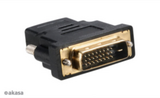 Akasa  DVI-D - HDMI adapter - AK-CBHD03-BK v.2 AK-CBHD03-BKV2 kép, fotó