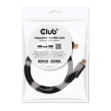 CLUB3D  DisplayPort 1.4 - DisplayPort 1.4 1m kábel CAC-2067 kép, fotó