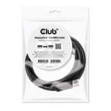 CLUB3D  DisplayPort 1.4 HBR3 - DisplayPort 1.4 HBR3 2m kábel CAC-2068 kép, fotó