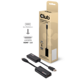 CLUB3D  Mini Displayport - HDMI 2.0 adapter CAC-1170 kép, fotó