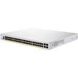Cisco  Switch 48x1000Mbps + 4x1000Mbps SFP, Fémházas, Rackes, Menedzselhető - CBS350-48T-4G-EU CBS350-48T-4G-EU kép, fotó