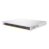 Cisco  Switch 48x1000Mbps (POE+) + 4x1000Mbps SFP, Fémházas, Rackes, Menedzselhető - CBS350-48P-4G-EU CBS350-48P-4G-EU kép, fotó