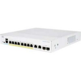 Cisco  Switch 8x1000Mbps (8xPOE) + 2xGigabit SFP, Fémházas Rackes, Menedzselhető, CBS350-8P-E-2G-EU CBS350-8P-E-2G-EU kép, fotó
