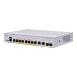 Cisco  Switch 8x1000Mbps (POE+) + 2x1000Mbps SFP, Menedzselhető, Fémházas, Rackes - CBS250-8P-E-2G-EU CBS250-8P-E-2G-EU kép, fotó