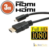 Delight  3m 1.3b HDMI - micro HDMI kábel 20425 kép, fotó