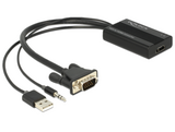Delock  62597 USB - VGA - HDMI adapter audió funkcióval 62597 kép, fotó