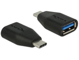 Delock  65519 Super High Speed USB 10 Gbps (USB 3.1 Gen 2) USB C típus > USB 3.1 A adapter 65519 kép, fotó