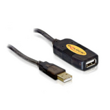 Delock  82446 USB 2.0 aktív hosszabbító kábel - 10m 82446 kép, fotó