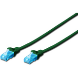 Digitus  CAT5e U/UTP PVC 0,5m zöld patch kábel DK-1511-005/G kép, fotó