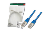 Digitus  DK-1511-005/B UTP patch kábel CAT5e 0.5m kék DK-1511-005/B kép, fotó