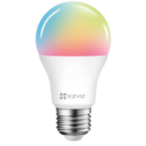 EZVIZ  Állítható fényerejű színes WiFi LED izzó LB1, 806 lumen, 6500-2700K, ütemezés&időzítés, energiatakarékos, 8W, E27 CS-HAL-LB1-LCAW kép, fotó