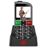 Evolveo  Easy Phone 800 FMR 2,3" Dual SIM ezüst mobiltelefon SGM EP-800-FMS kép, fotó