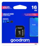 GoodRAM  16GB microSDHC UHS-I U1 memóriakártya (M1A0-0160R12) M1A0-0160R12 kép, fotó