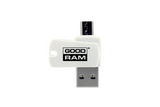 GoodRAM  AO20 OTG 2in1 MicroUSB és USB 2.0 kártyaolvasó fehér (AO20-MW01R11) AO20-MW01R11 kép, fotó