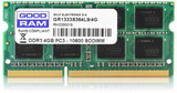GoodRAM  NB Memória DDR3 4GB 1333MHz CL9 SR SODIMM GR1333S364L9S/4G kép, fotó