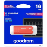 GoodRAM  Pendrive 16GB UME3 USB 3.0, Narancs UME3-0160O0R11 kép, fotó
