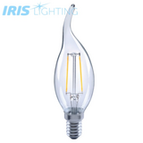 Iris  Lighting Filament Bulb Longtip FLCT35 4W/4000K/360lm aranyszínű gyertya E14 LED fényforrás ILBLE14FLCT354W4000K kép, fotó