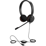 Jabra  Fejhallgató - Evolve 20 UC Duo Stereo Vezetékes, Mikrofon 4999-829-209 kép, fotó