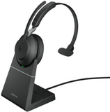 Jabra  Fejhallgató - Evolve2 65 UC Mono Bluetooth Vezeték Nélküli, Mikrofon + Töltő állomás 26599-889-989 kép, fotó