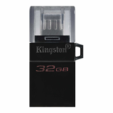 Kingston  32GB microUSB3.2 /USB3.2 A Fekete (DTDUO3G2/32GB) Flash Drive DTDUO3G2/32GB kép, fotó
