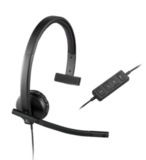 Logitech  H570e Mono Headset - Fekete 981-000571 kép, fotó