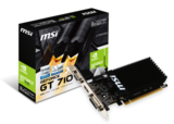MSI  GT 710 2GD3H LP nVidia 2GB GDDR3 64bit PCIe Videokártya GT 710 2GD3H LP kép, fotó
