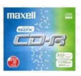 Maxell  CD lemez CD-R80 52x Slim tok 624005.01.CN 624005.01.CN kép, fotó