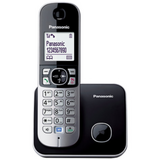Panasonic  KX-TG6811PDB DECT fehér háttérvil. kihangosítható hívóazonosítós fekete telefon KX-TG6811PDB kép, fotó