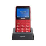 Panasonic  KX-TU155EXRN 2,4" piros mobiltelefon KX-TU155EXRN kép, fotó