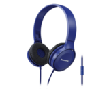 Panasonic  RP-HF100ME-A kék mikrofonos fejhallgató RP-HF100ME-A kép, fotó