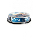 Philips  CD-R80CB 52x cake box lemez 10db/csomag CPHC10 kép, fotó