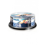 Philips  CD-R80CB 52x cake box lemez 25db/csomag CPHC25 kép, fotó