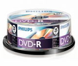 Philips  DVD-R 4,7 Gb Írható DVD 25db/henger PH922555 kép, fotó