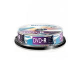 Philips  DVD-R47CB 16x cake box lemez 10db/csomag DPHMC10 kép, fotó