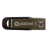 Platinet  Pendrive, 16GB, S-Depo, USB 2.0, vízálló, ezüst PMFMS16 kép, fotó