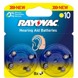 RAYOVAC  10AU-6MFAS BLI8 hallókészülék elem 4610745418 kép, fotó