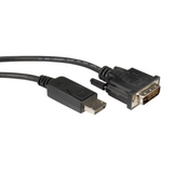 Roline  DisplayPort --> DVI-D (24+1) M/M 3.0m /11.04.5611-10/ 11.04.5611-10 kép, fotó