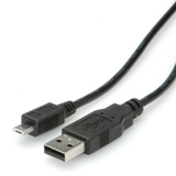 Roline  USB 2.0 A - Micro USB B kábel - 3m 11.02.8755-10 kép, fotó