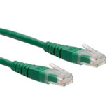 Roline  kábel UTP CAT6 0,3m zöld (21.15.1513) 21.15.1513 kép, fotó