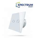 SPECTRUMLED  Smart 2 zónás/IP20 WiFi fehér kapcsoló WOJ05416 kép, fotó