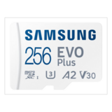 Samsung  256GB SD micro EVO Plus (SDXC Class10) (MB-MC256KA/EU) memória kártya adapterrel MB-MC256KA/EU kép, fotó