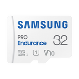 Samsung  Memóriakártya, PRO Endurance microSD kártya 32 GB, CLASS 10, UHS-I (SDR104), + SD Adapter, R100/W30 MB-MJ32KA/EU kép, fotó