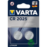 Varta  CR2025 lithium gombelem 2db/bliszter 6025101402 kép, fotó