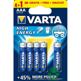 Varta  High Energy AAA 4+1 4903121415 kép, fotó