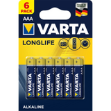 Varta  Longlife AAA (LR03) alkáli mikro ceruza elem 6db/bliszter 4103101416 kép, fotó